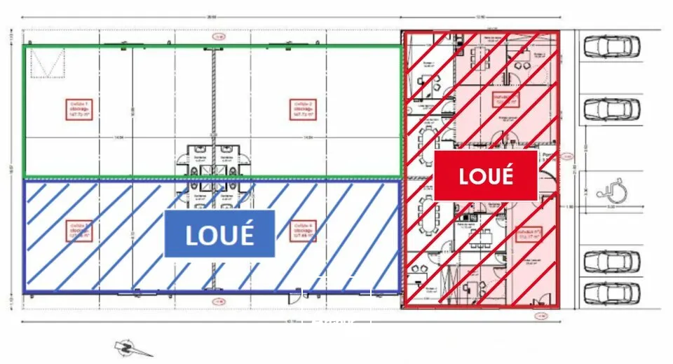 Locaux d'activité & Entrepôts - Location - SAINT DOULCHARD - 18230 - 255-255 - 7609526