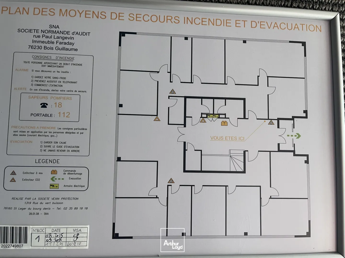 Bureaux - Vente - BOIS GUILLAUME - 76230 - 850-850 - 7611284
