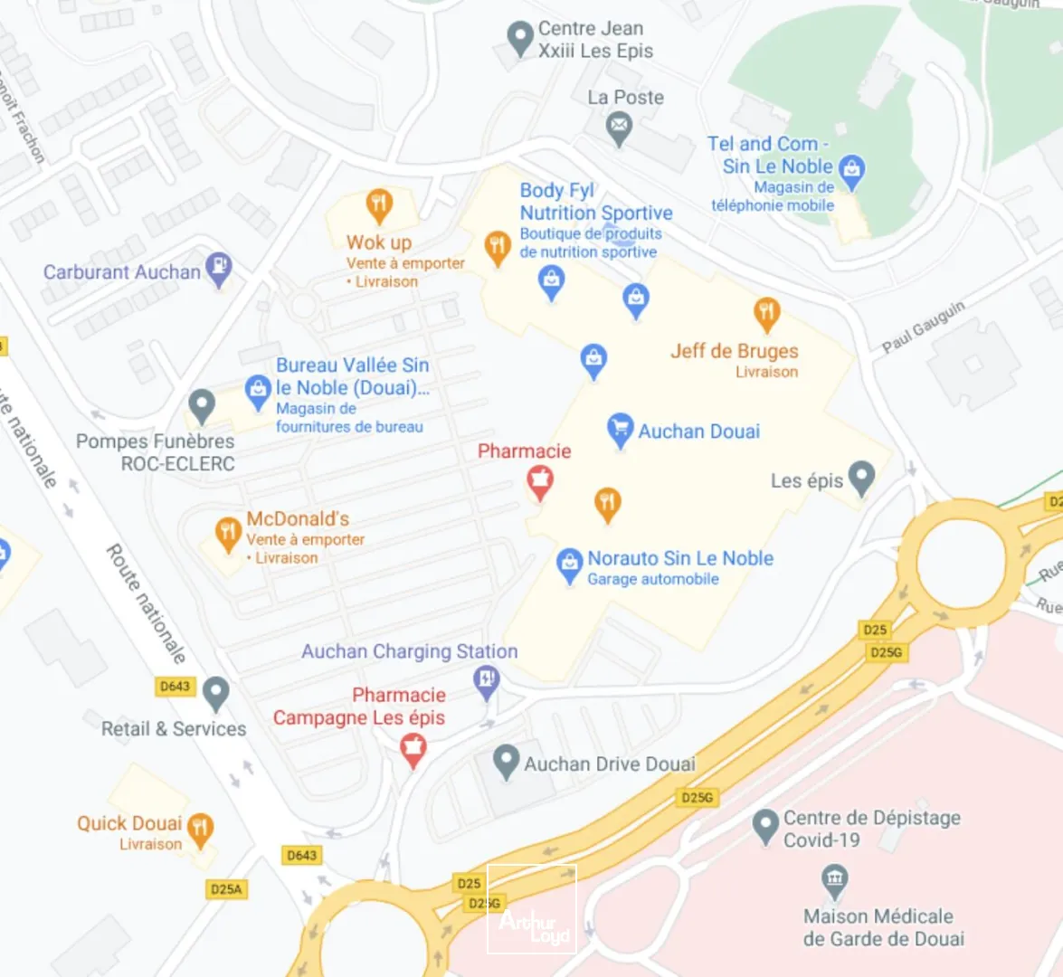 Locaux commerciaux - Location - SIN LE NOBLE - 59450 - 51-51 - 7611392