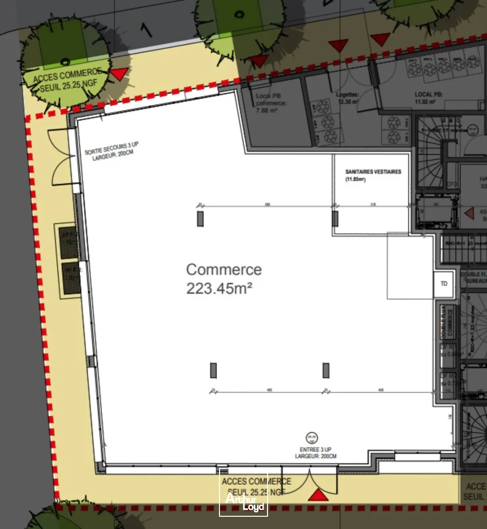 Locaux commerciaux - Location - LA MADELEINE - 59110 - 223.45-470.12 - 7611395