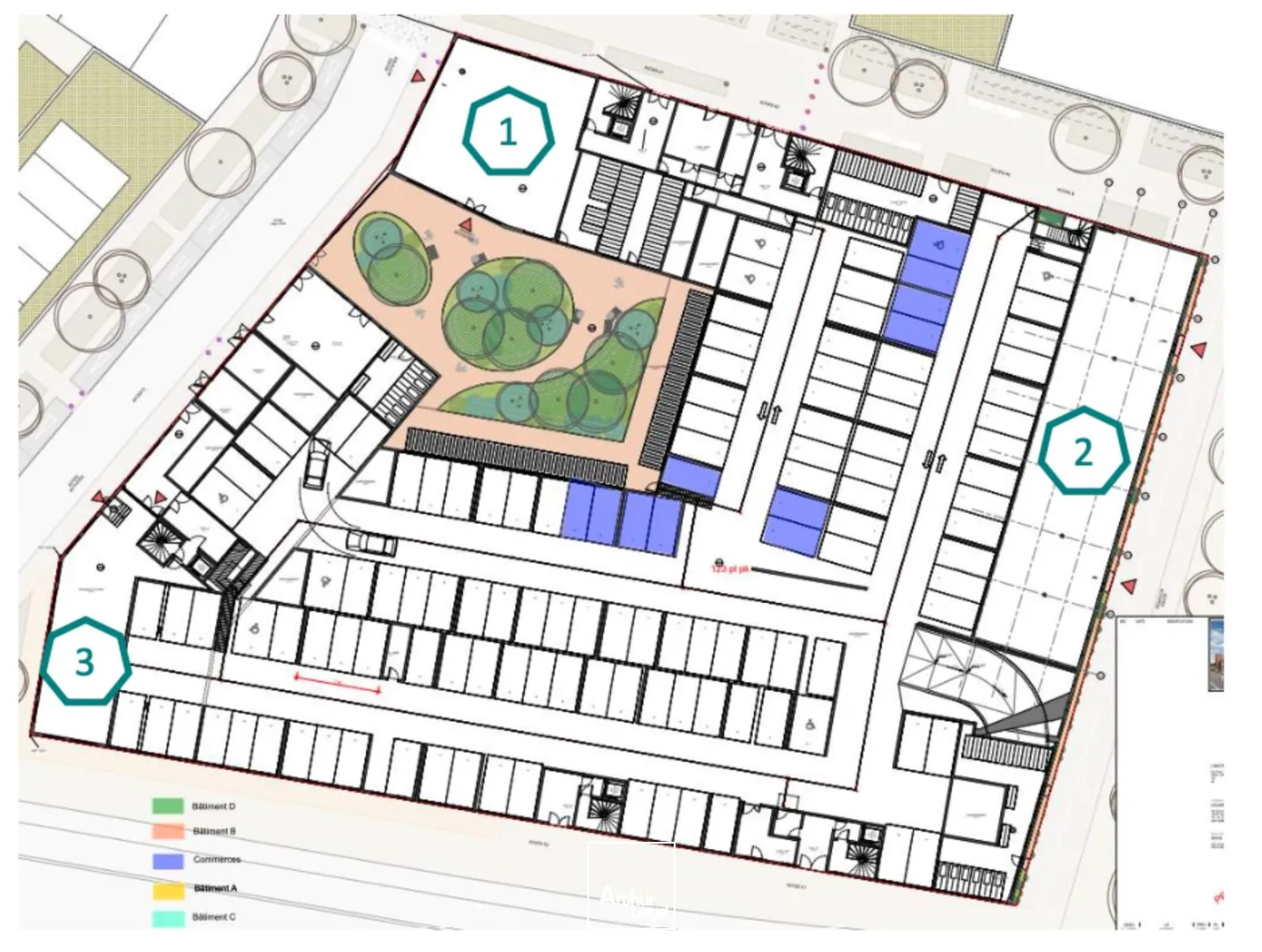 Locaux commerciaux - Location - SAINT ANDRE LEZ LILLE - 59350 - 145.96-529.64 - 7611427
