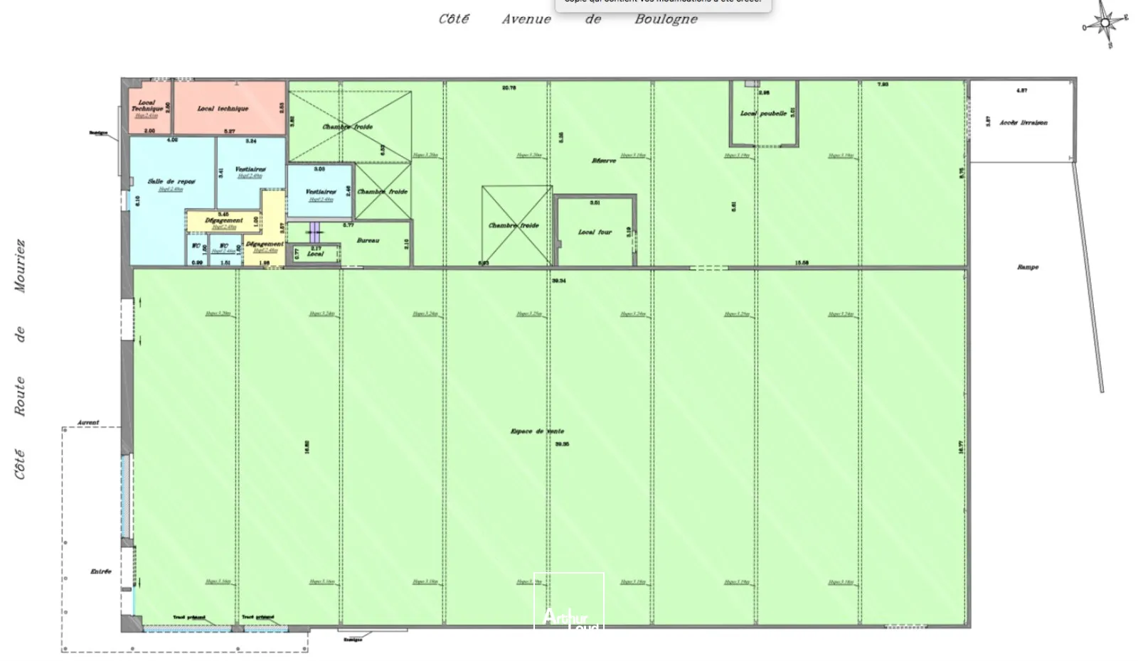 Locaux commerciaux - Location - MARCONNE - 62140 - 1047-1047 - 7611435