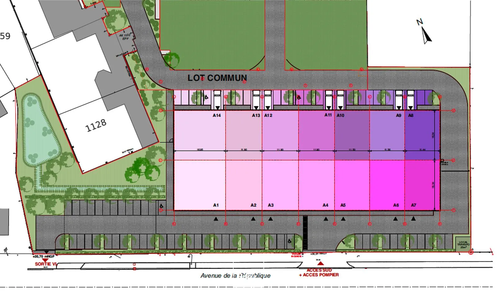 Locaux commerciaux - Vente - NOYELLES GODAULT - 62950 - 254-1932 - 7611500