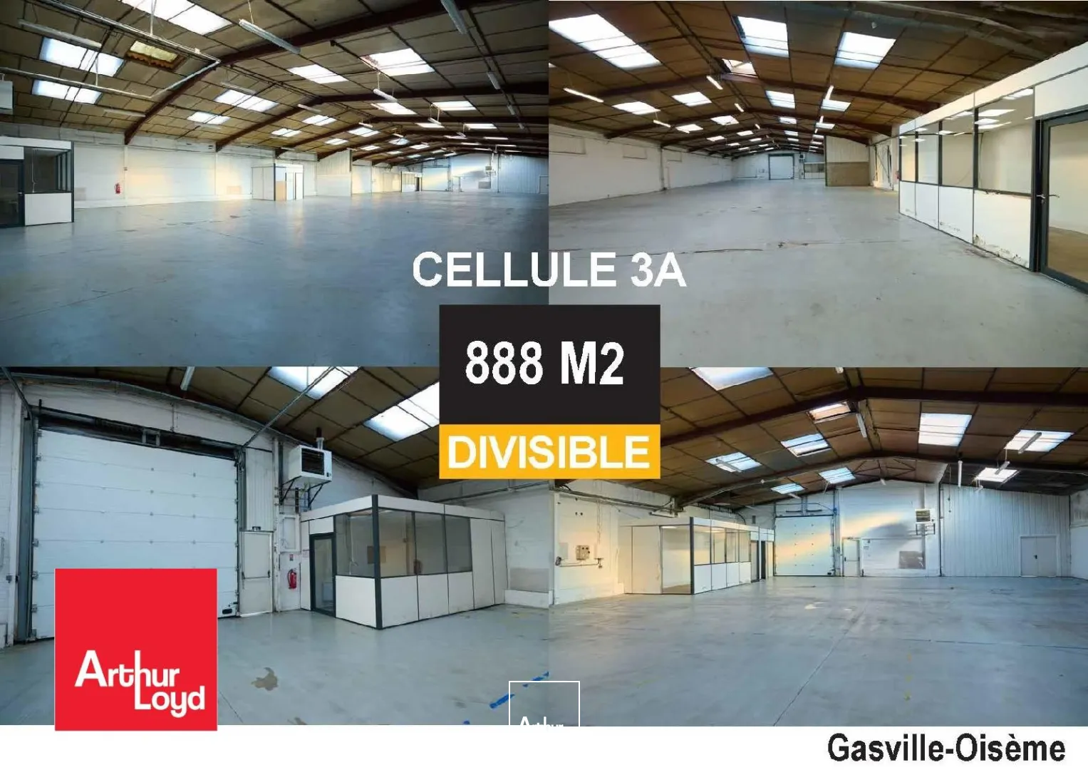 Locaux d'activité & Entrepôts - Location - GASVILLE OISÈME - 28300 - 888-888 - 7612372