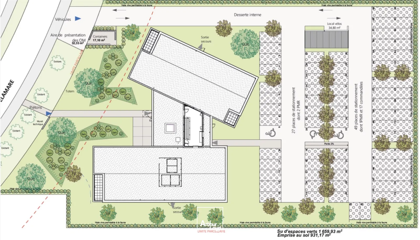 Bureaux - Vente - SAINT MARTIN DU VIVIER - 76160 - 322.68-1088.15 - 7613335