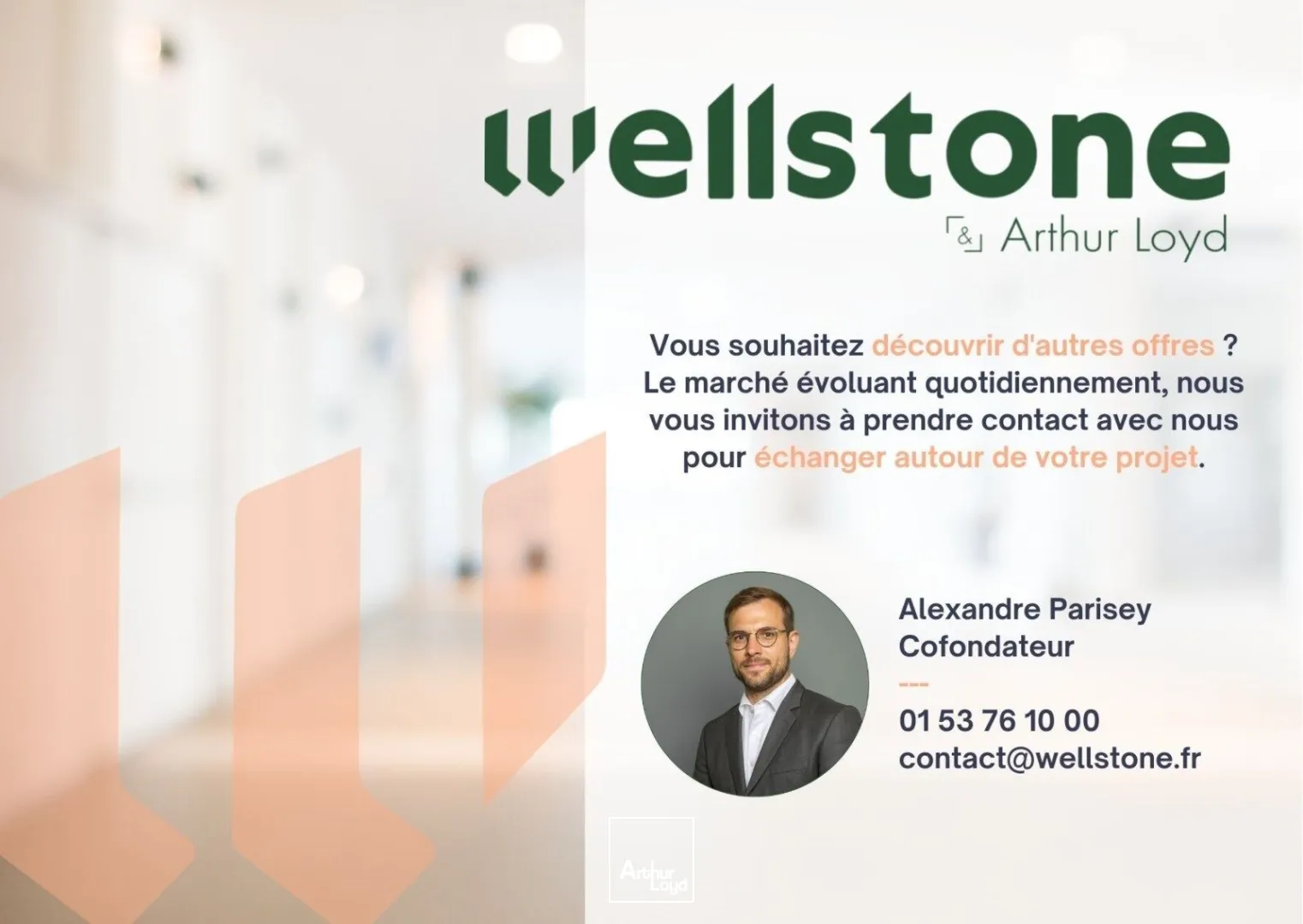 Bureaux - Location - PARIS - 75008 - 52-52 - 7613403