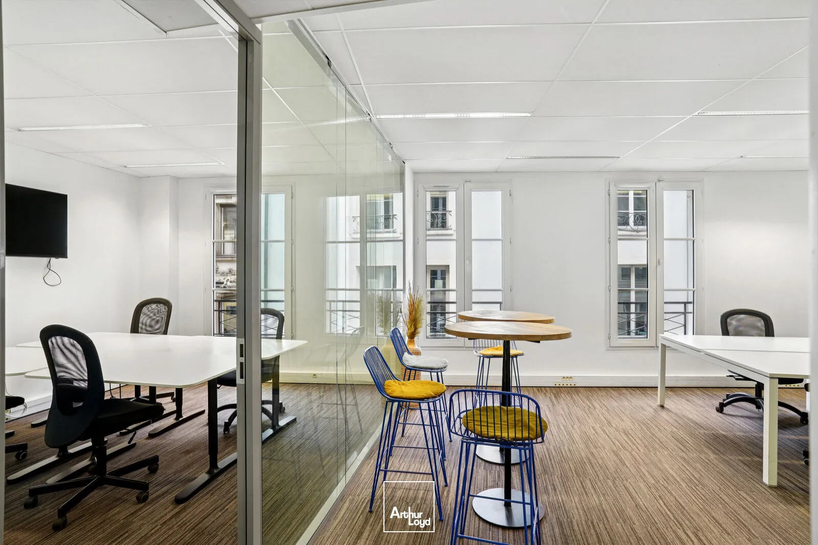 Bureaux opérés multi-niveaux Paris 2 - Surfaces flexibles, connectées et immédiatement opérationnelles
