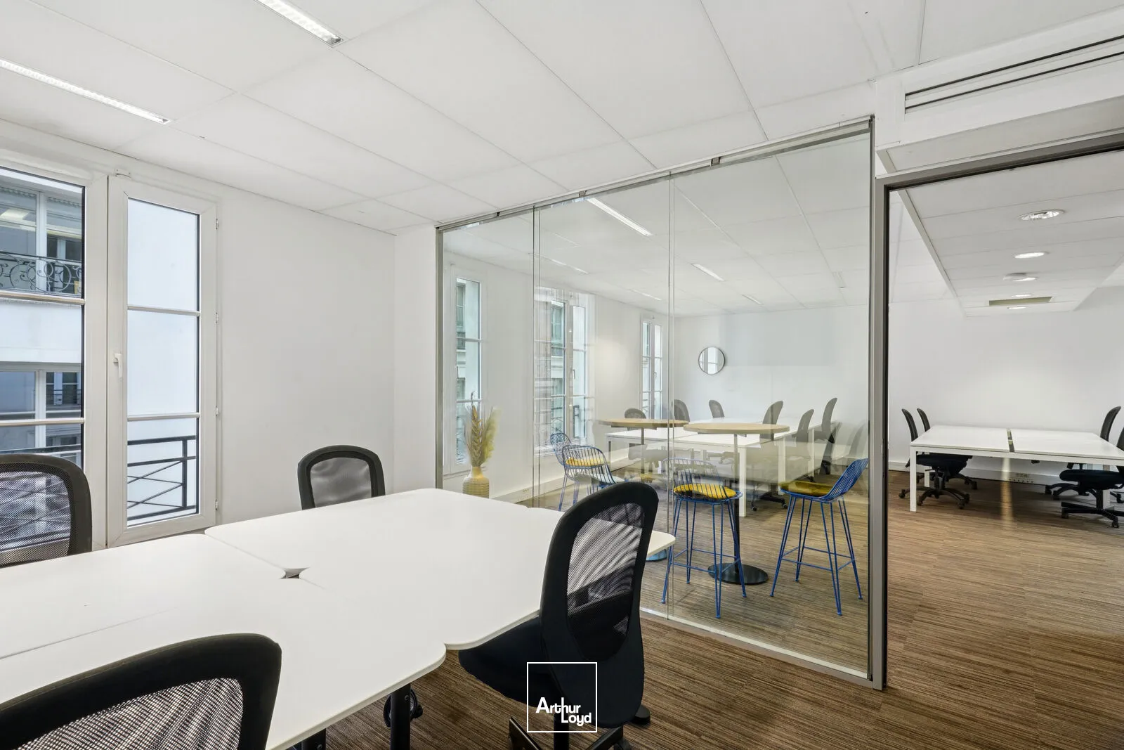 Bureaux opérés multi-niveaux Paris 2 - Surfaces flexibles, connectées et immédiatement opérationnelles