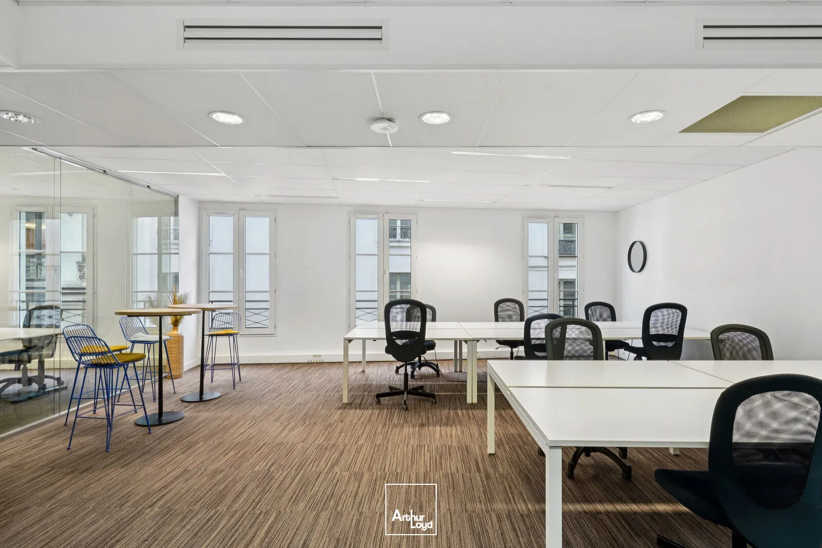 Bureaux opérés multi-niveaux Paris 2 - Surfaces flexibles, connectées et immédiatement opérationnelles
