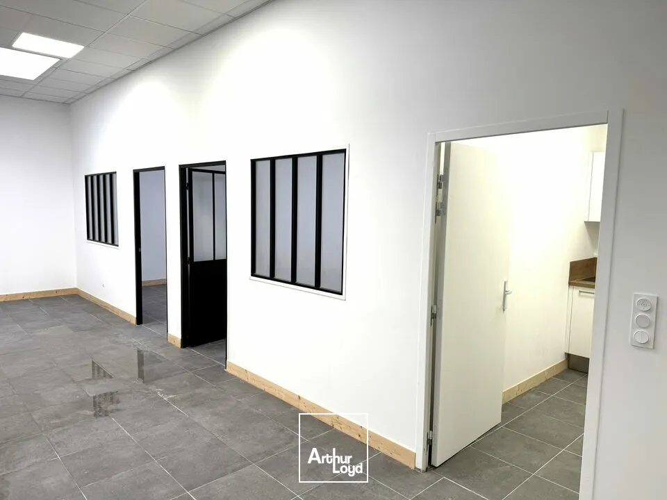 TOURS GRAMMONT BUREAUX A LOUER 120 M² NEUFS RDC