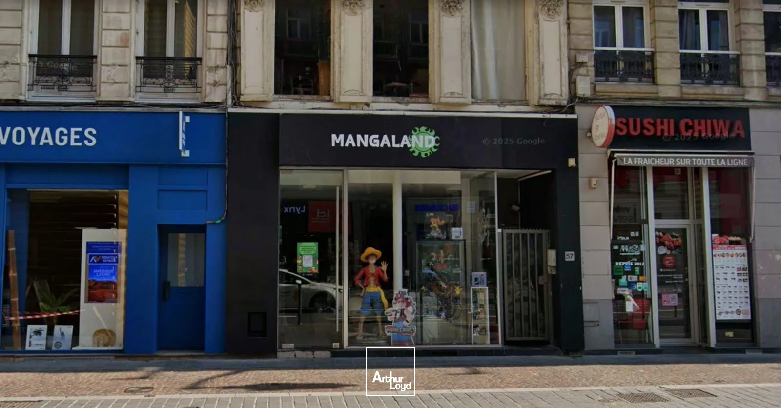 Local à louer de env 120 m2 secteur Gare Lille Flandres. 