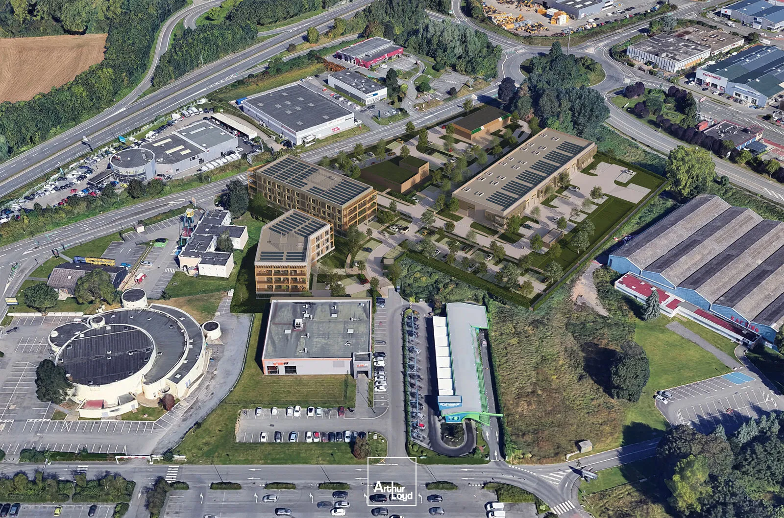 Bureaux - Location - ENNETIERES EN WEPPES - 59320 - 495-6969 - 7615261