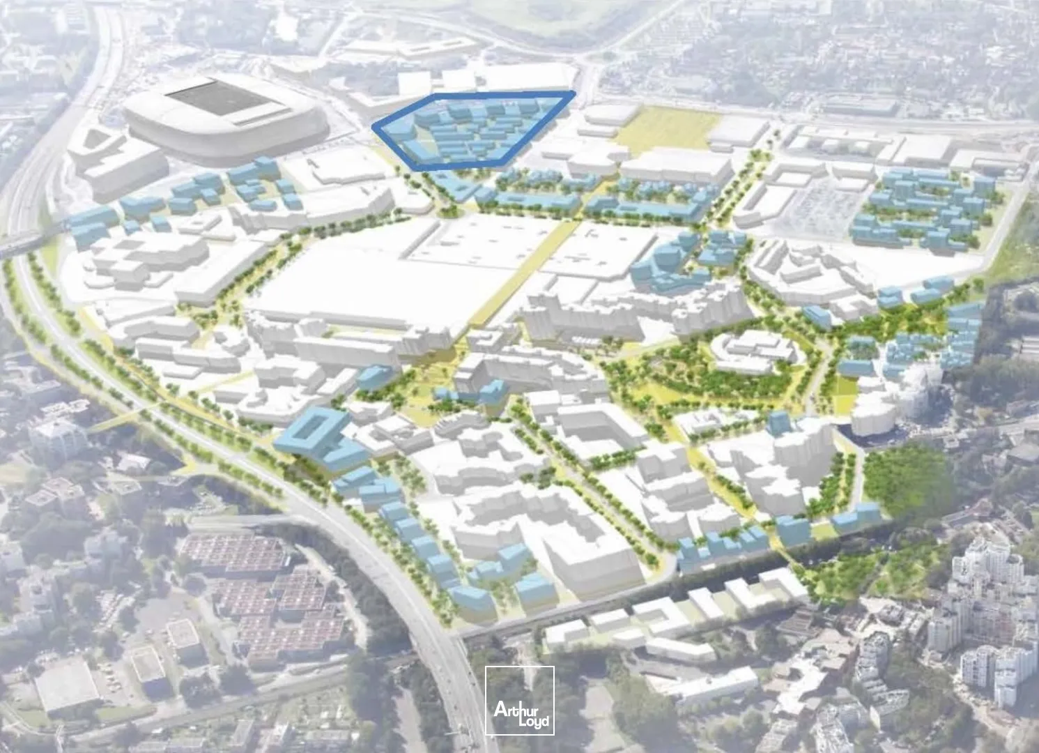 Bureaux - Location - VILLENEUVE D'ASCQ - 59650 - 5500-22000 - 7615315