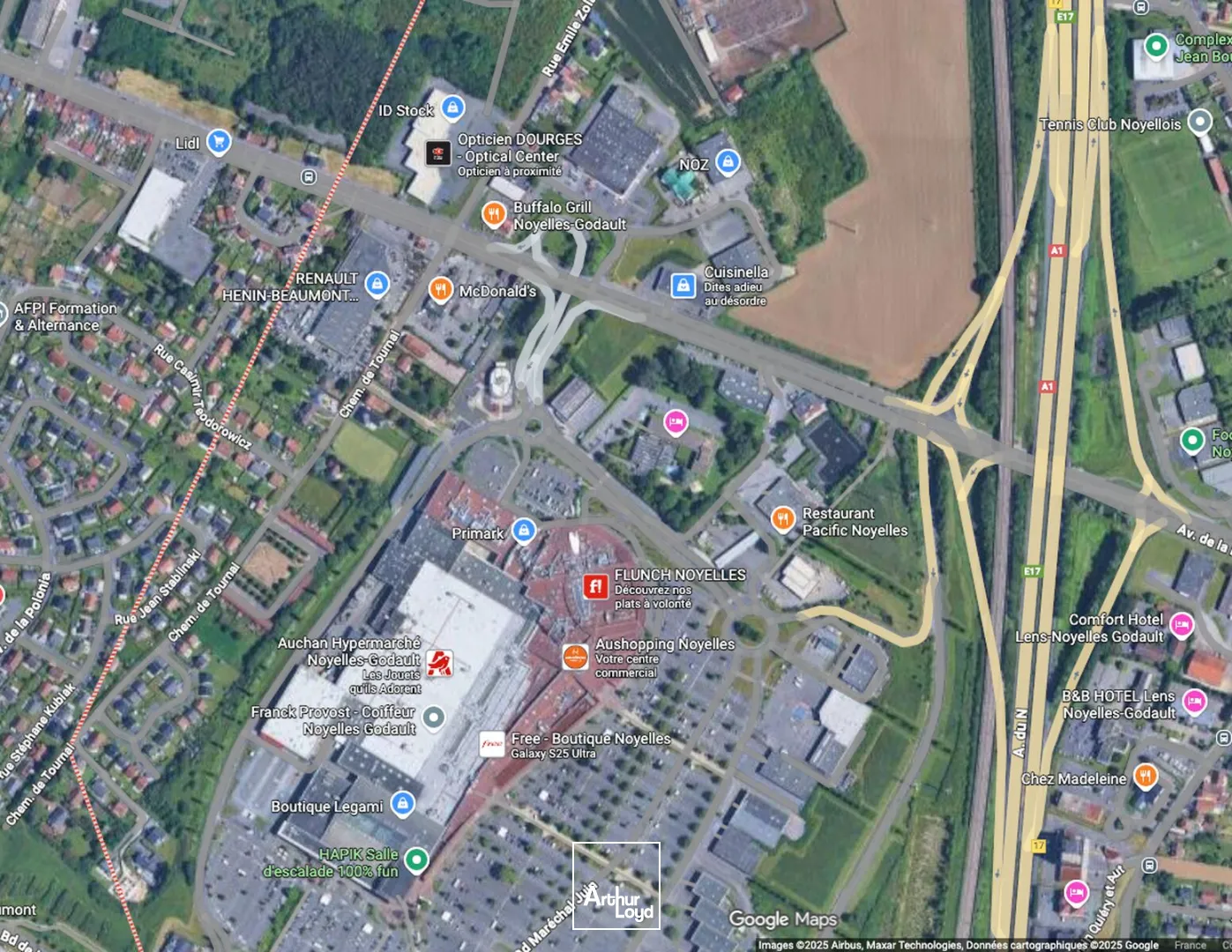 Locaux commerciaux - Location - NOYELLES GODAULT - 62950 - 530-530 - 7616317