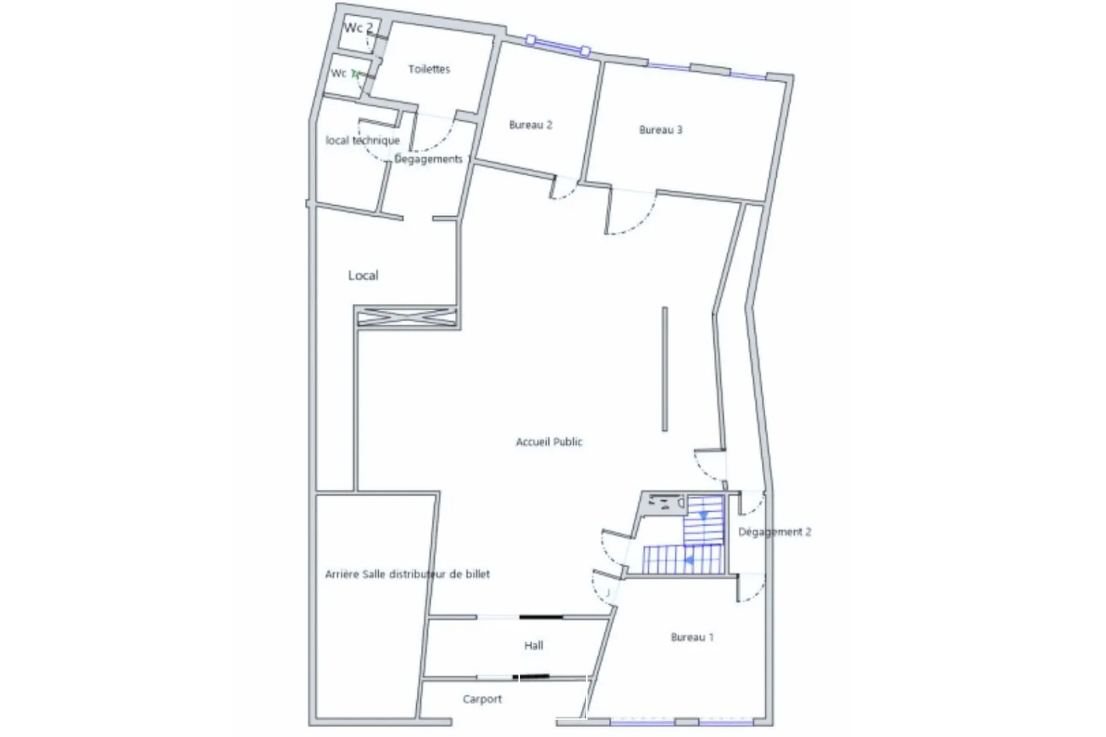 Locaux commerciaux - Location - CONDE SUR L'ESCAUT - 59163 - 215.22-215.22 - 7617197