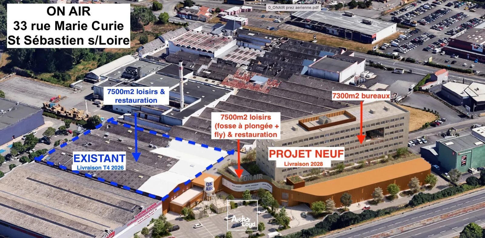 Locaux commerciaux - Location - SAINT SEBASTIEN SUR LOIRE - 44230 - 129.29-6040.61 - 7620510