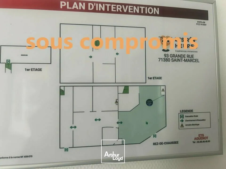 Bureaux - Location - SAINT MARCEL - 71380 - 120-120 - 7621069