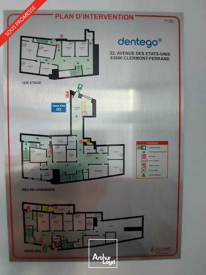 Locaux commerciaux - Location - CLERMONT-FERRAND - 63000 - 510-510 - 7623749