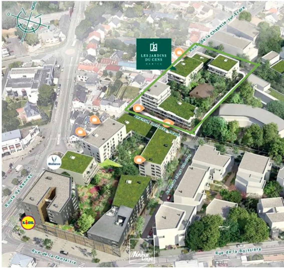 Locaux commerciaux - Vente - NANTES - 44000 - 108.6-931.15 - 7624656