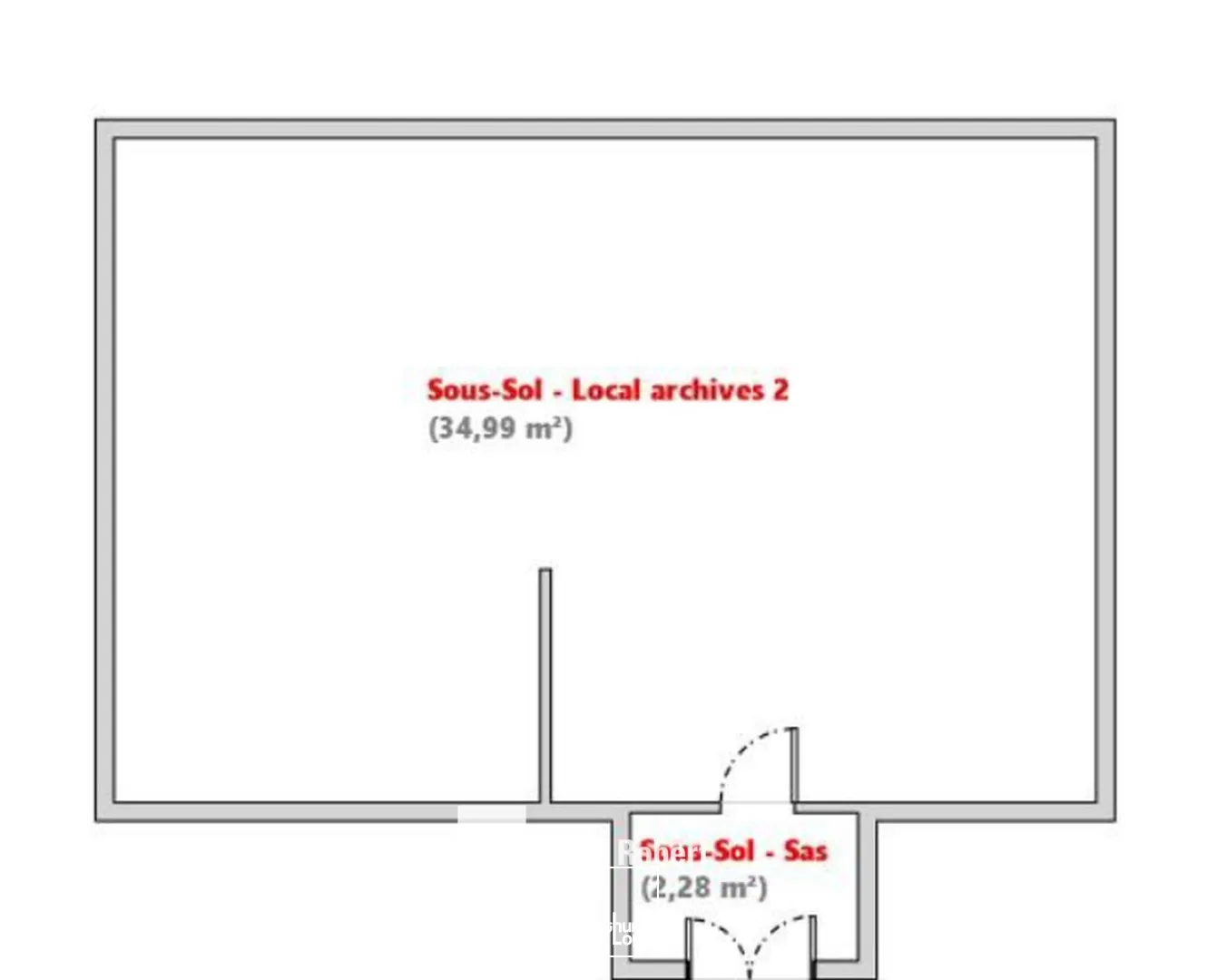 Bureaux - Location - LYON - 69001 - 116.7-116.7 - 7624971