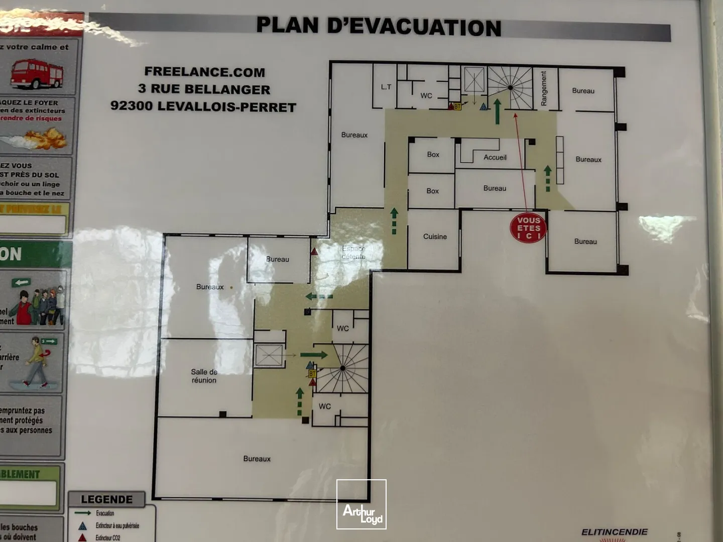 Bureaux - Location - LEVALLOIS PERRET - 92300 - 181-764 - 7626728