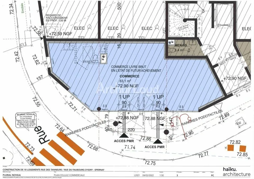 Locaux commerciaux - Location - ÉPERNAY - 51200 - 63-63 - 7634594