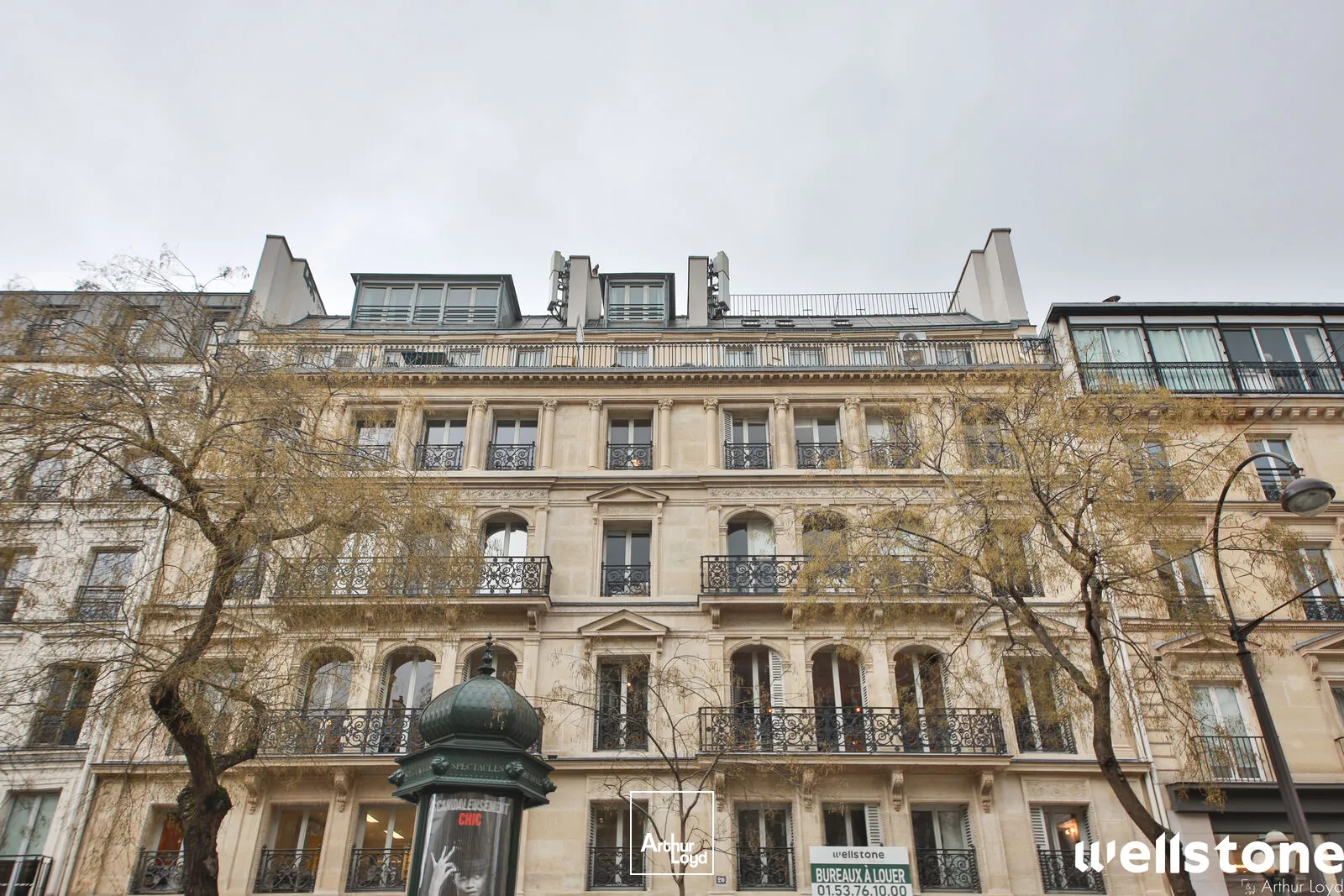 Bureaux - Location - PARIS - 75009 - 100.6-100.6 - 7634913