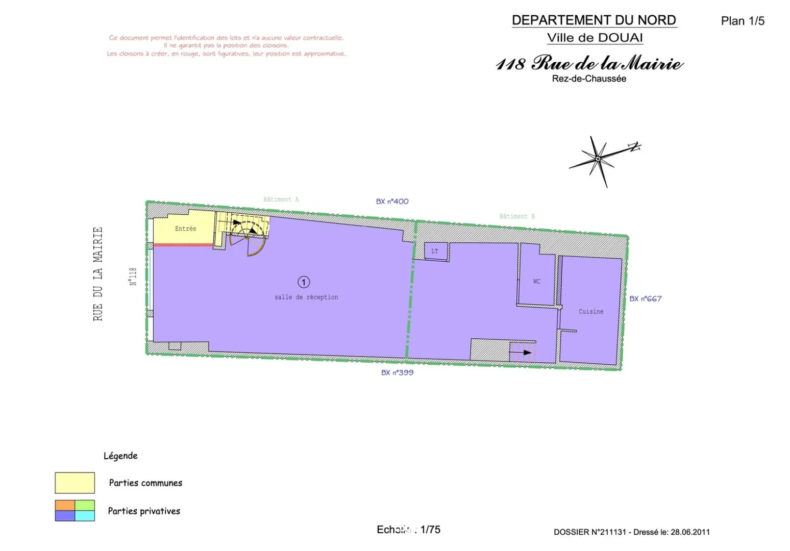 Locaux commerciaux - Location - DOUAI - 59500 - 122-122 - 7636429
