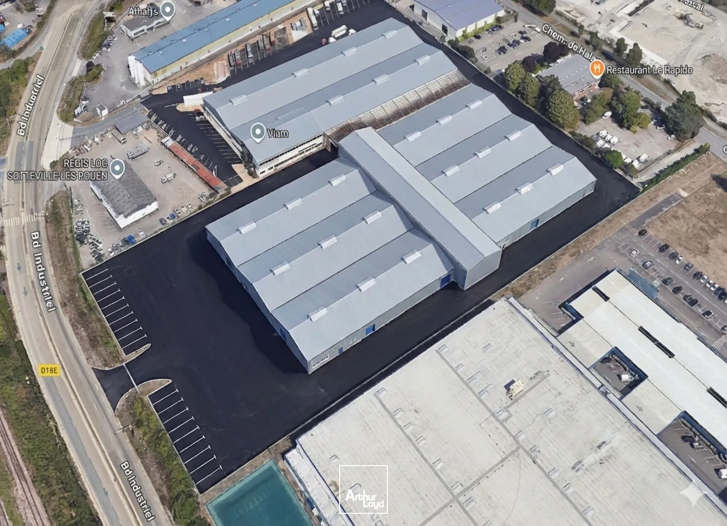 Locaux d'activité & Entrepôts - Location - SOTTEVILLE LES ROUEN - 76300 - 10400-10400 - 7637428