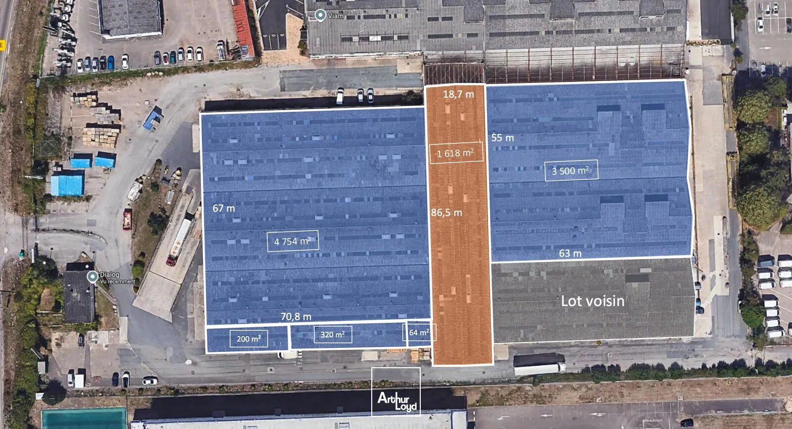 Locaux d'activité & Entrepôts - Location - SOTTEVILLE LES ROUEN - 76300 - 10400-10400 - 7637437