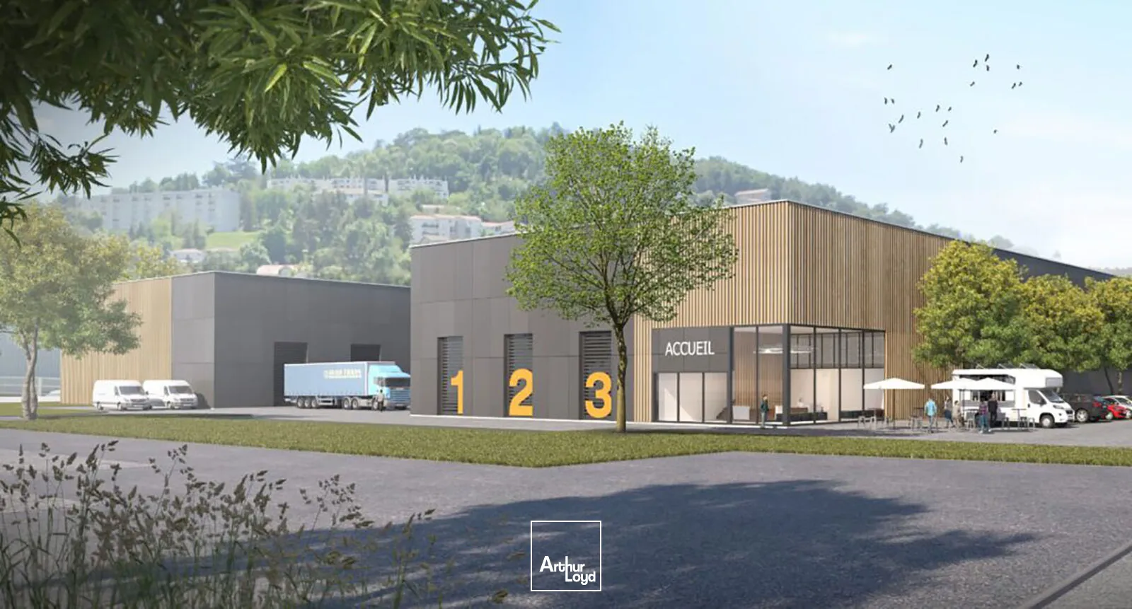 Locaux d'activité & Entrepôts - Vente - L'ETRAT - 42580 - 2500-9500 - 7641056