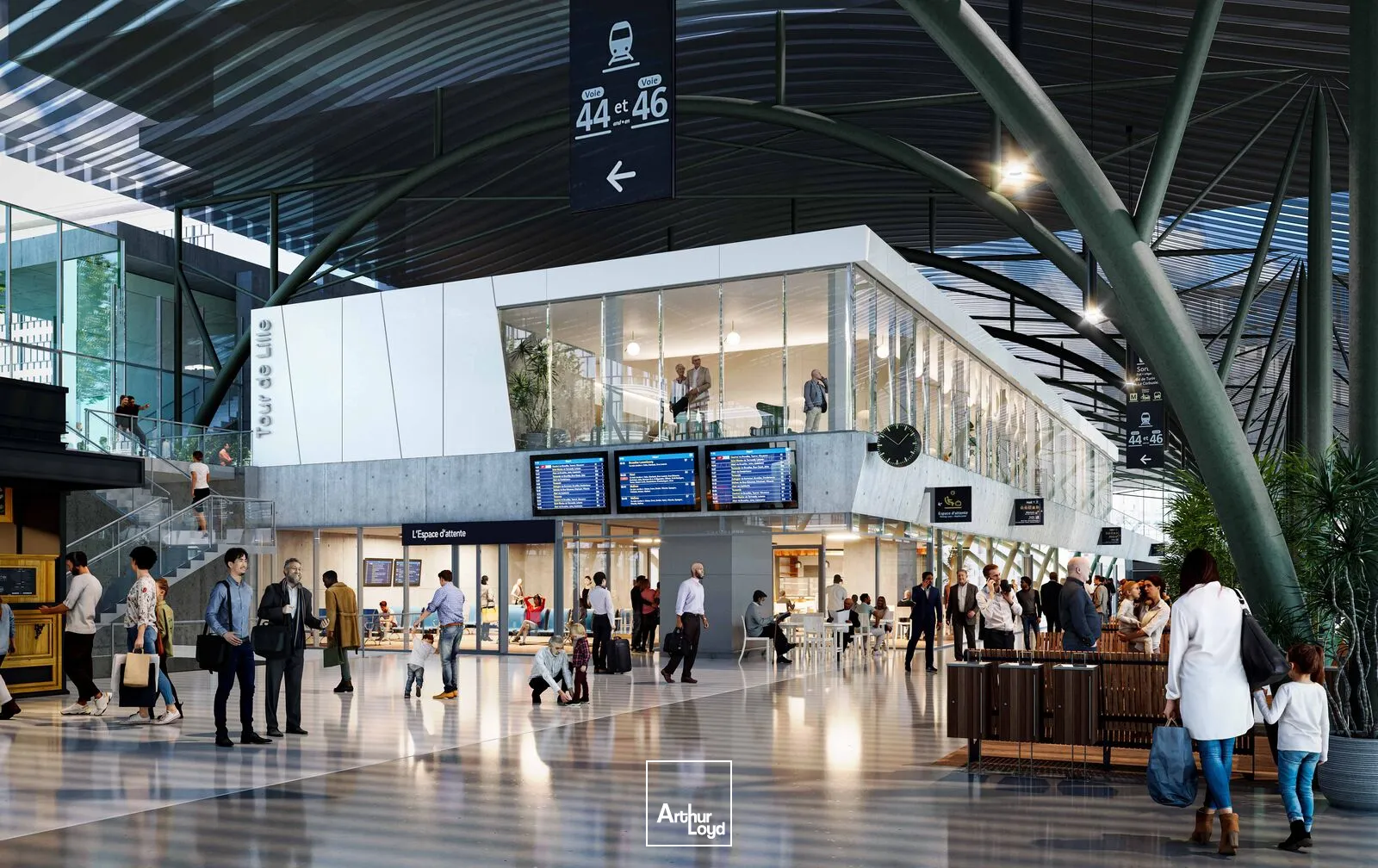 Bureaux - Location - EURALILLE - 59777 - 197.43-8851.77 - 7653232