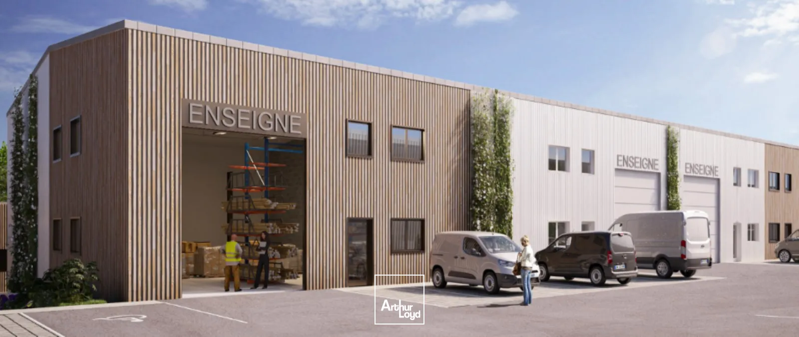 Locaux d'activité & Entrepôts - Vente - KERVIGNAC - 56700 - 172.54-384.86 - 7665327