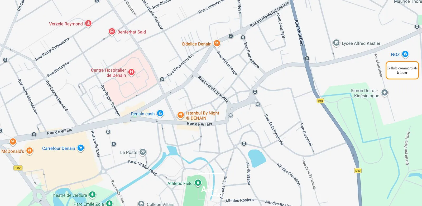 Locaux commerciaux - Location - WAVRECHAIN SOUS DENAIN - 59220 - 483-483 - 7666554