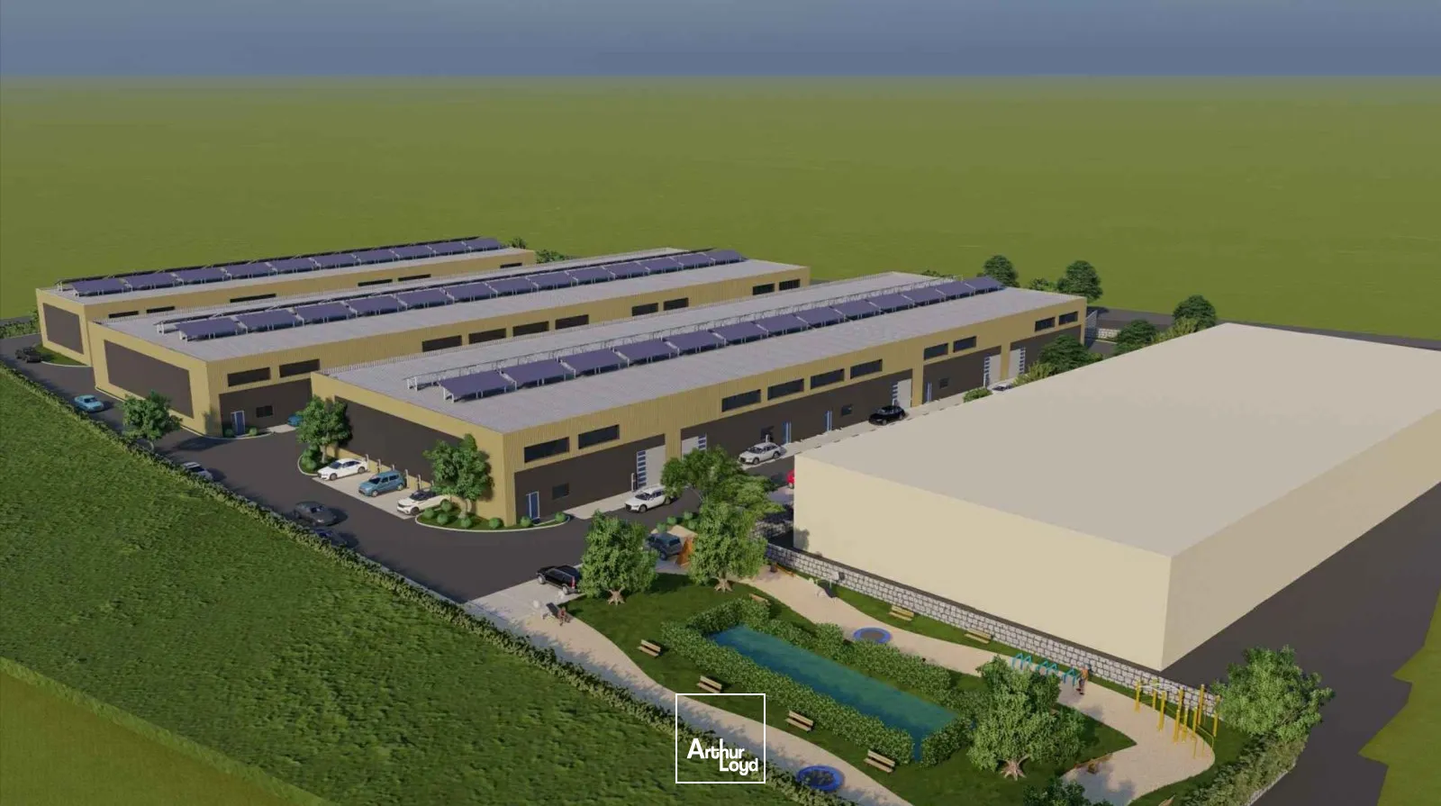 Locaux d'activité & Entrepôts - Location - AMBLAINVILLE - 60110 - 390-9750 - 7676379