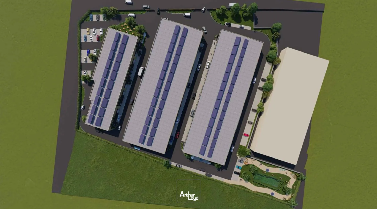 Locaux d'activité & Entrepôts - Location - AMBLAINVILLE - 60110 - 390-9750 - 7676383