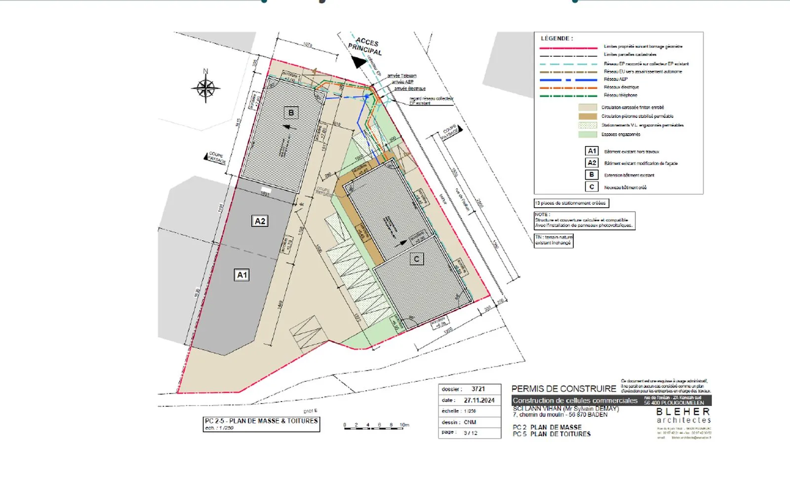 Locaux d'activité & Entrepôts - Location - PLOUGOUMELEN - 56400 - 142-452 - 7676786