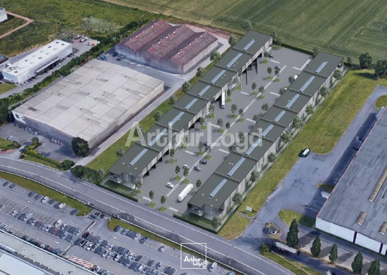 Locaux d'activité & Entrepôts - Location - SECLIN - 59113 - 416-2171 - 7718264