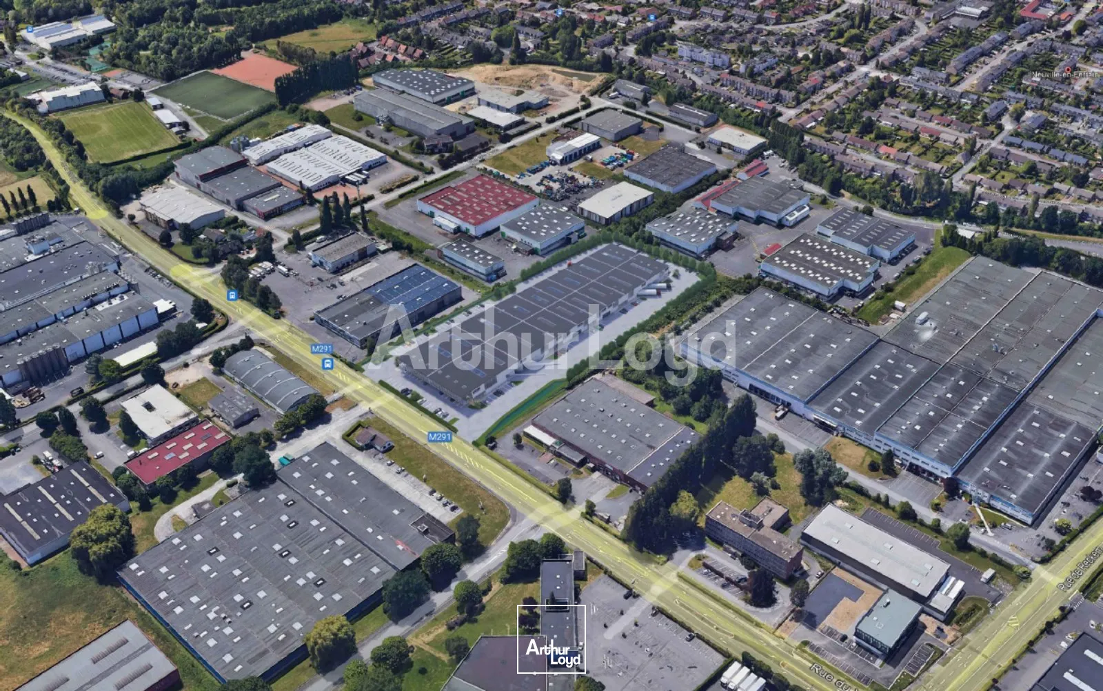 Locaux d'activité & Entrepôts - Location - NEUVILLE EN FERRAIN - 59960 - 420-947 - 7718694