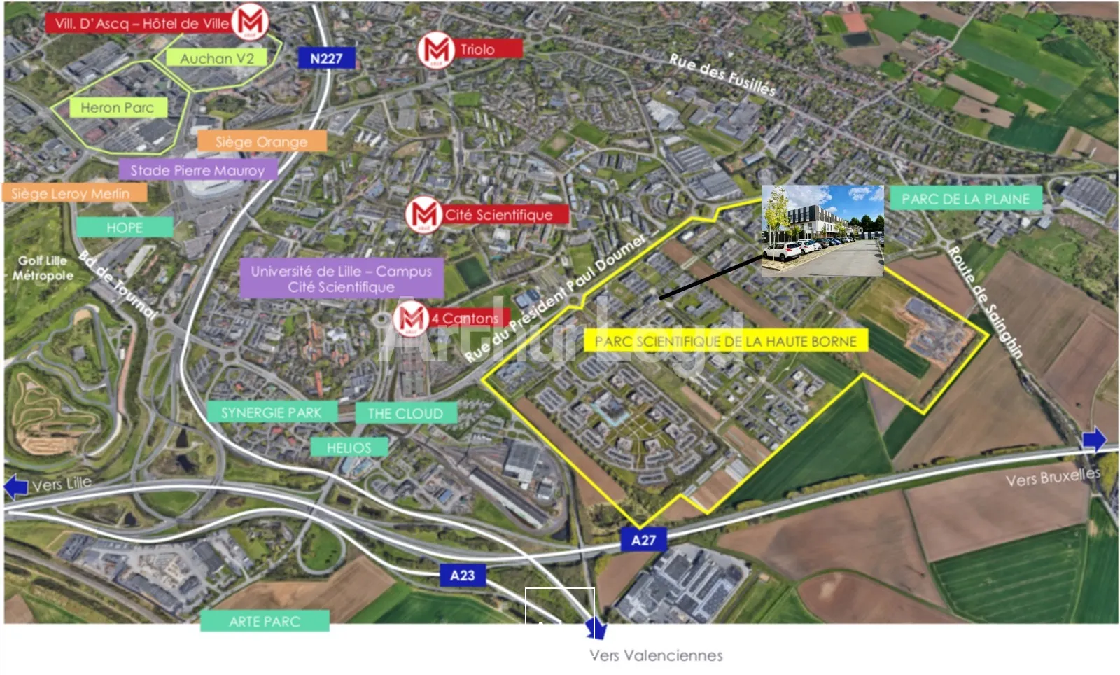 Bureaux - Location - VILLENEUVE D'ASCQ - 59650 - 2449-2449 - 7719396