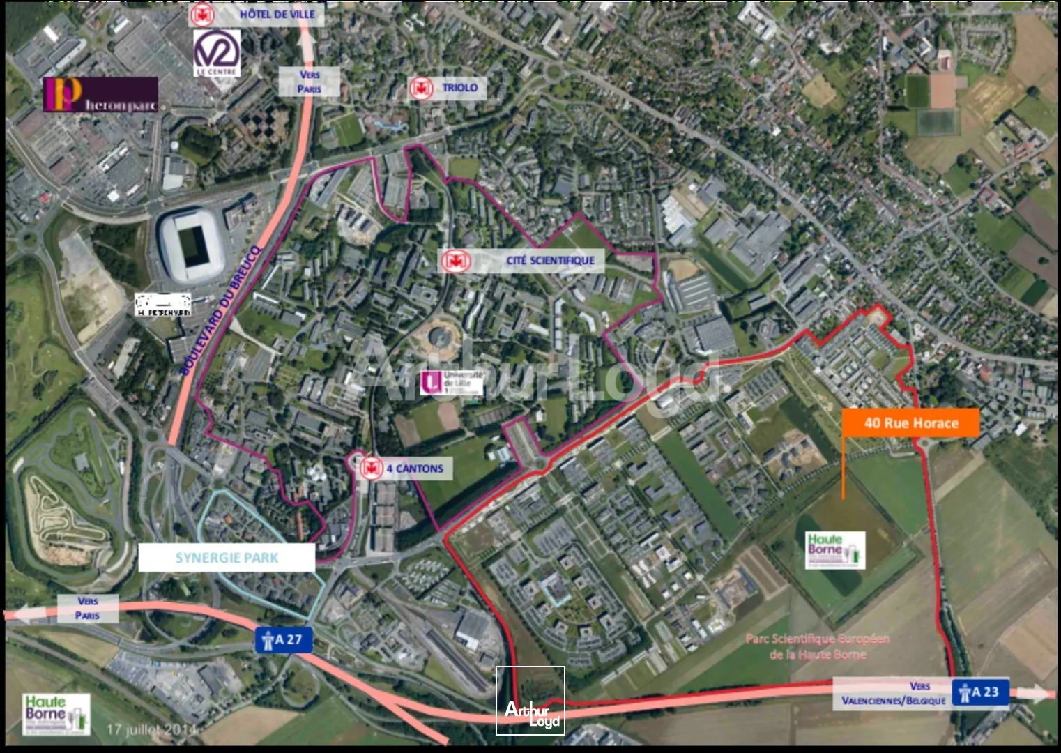 Bureaux - Location - VILLENEUVE D'ASCQ - 59650 - 843-843 - 7719447