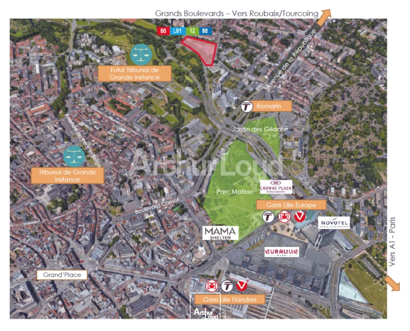 Locaux commerciaux - Location - LA MADELEINE - 59110 - 223.45-470.12 - 7719465