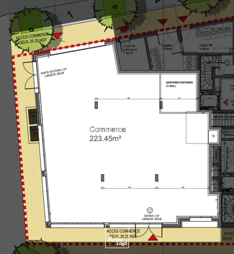 Locaux commerciaux - Location - LA MADELEINE - 59110 - 223.45-470.12 - 7719464