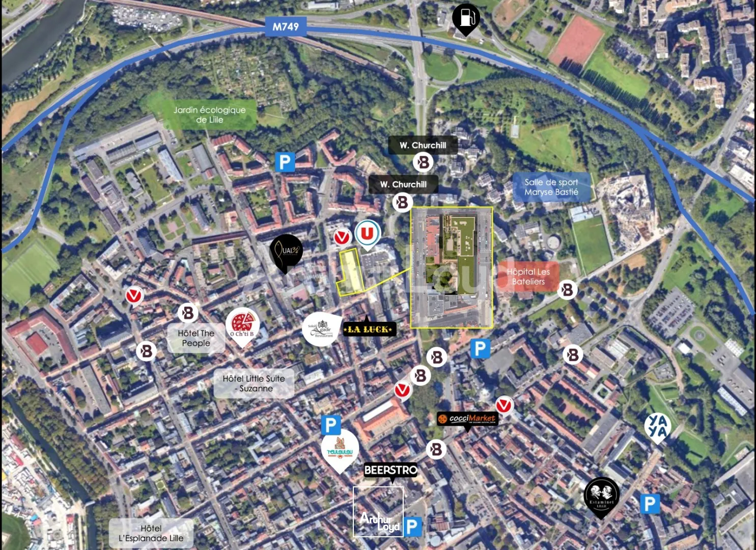 Bureaux - Vente - LILLE - 59000 - 433.76-433.76 - 7719722