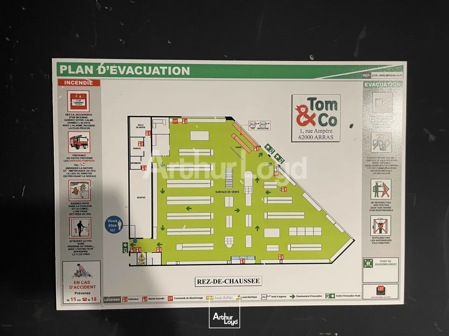 Locaux commerciaux - Location - ARRAS - 62000 - 675-675 - 7719763