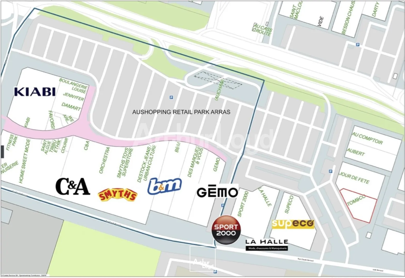 Locaux commerciaux - Location - ARRAS - 62000 - 675-675 - 7719769