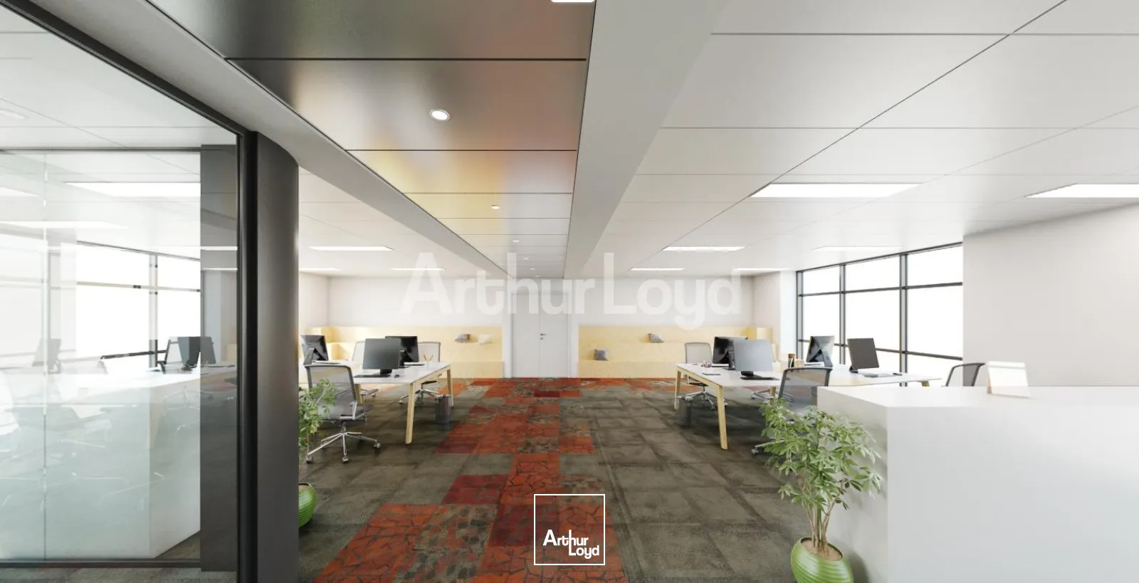 Bureaux - Location - HELLEMMES LILLE - 59260 - 452.1-2279.4 - 7719921
