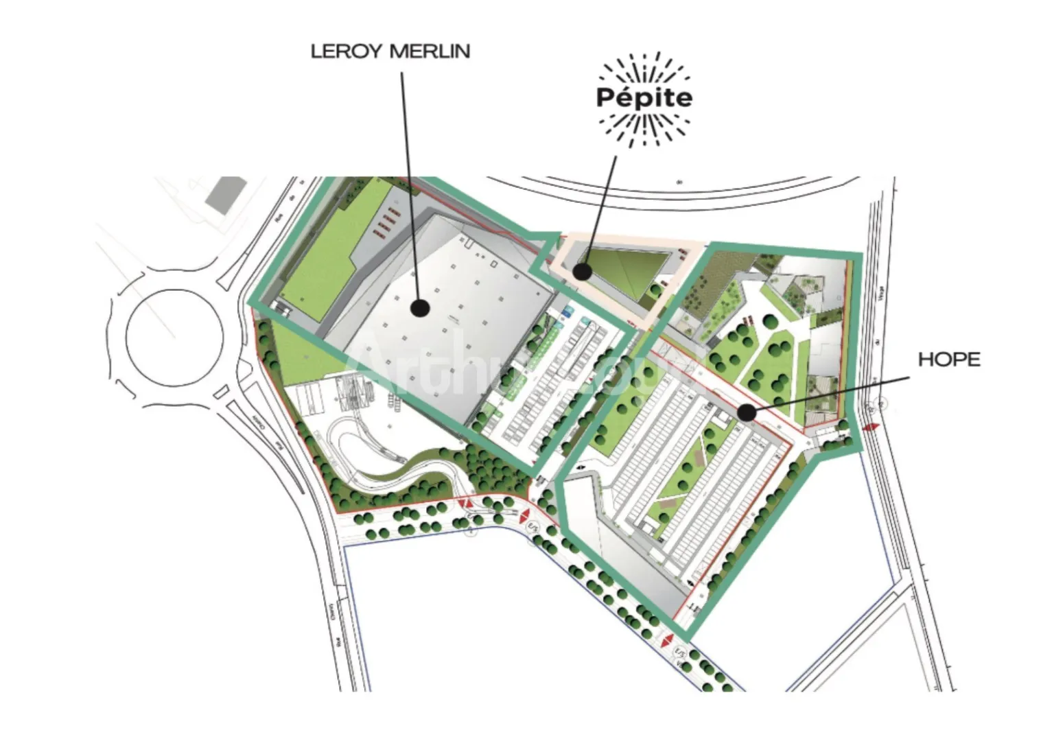 Locaux commerciaux - Location - VILLENEUVE D'ASCQ - 59650 - 265-755 - 7720141