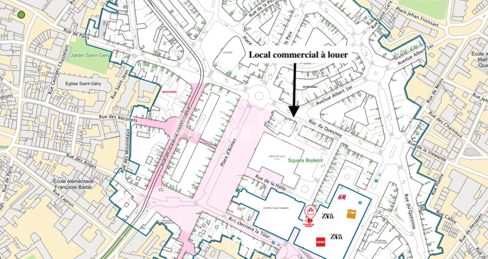 Locaux commerciaux - Location - VALENCIENNES - 59300 - 103-103 - 7721477