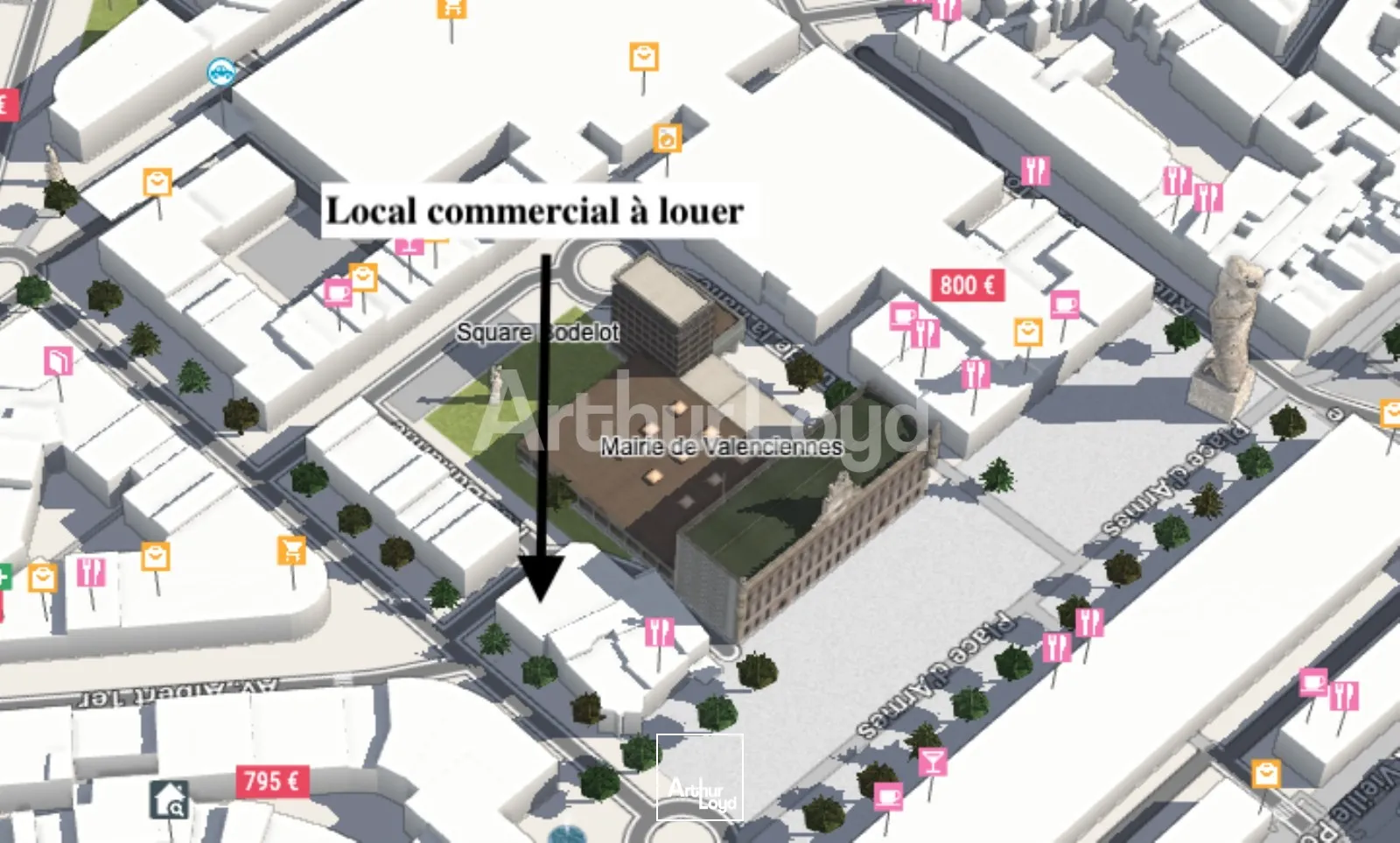 Locaux commerciaux - Location - VALENCIENNES - 59300 - 103-103 - 7721478
